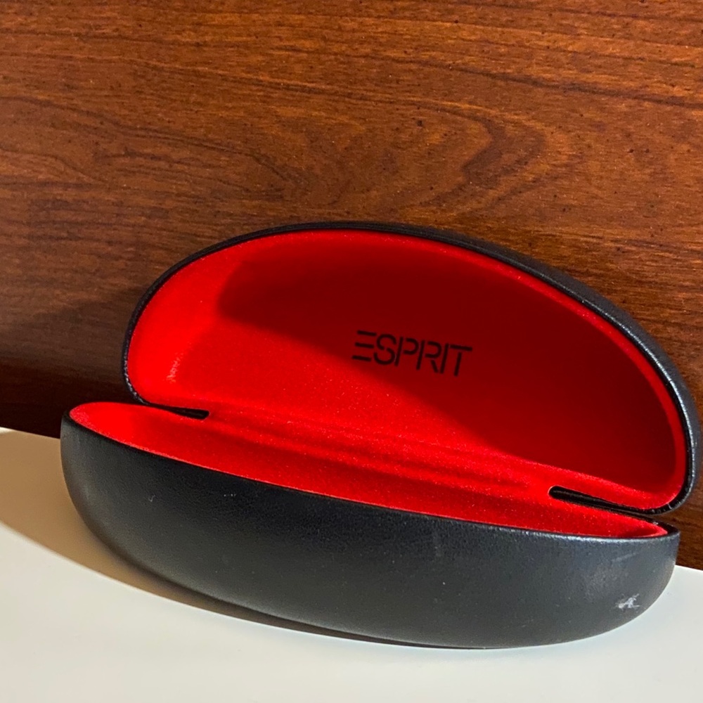 Cute black glasses case
